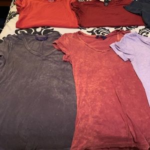 Solid color tshirt bundle